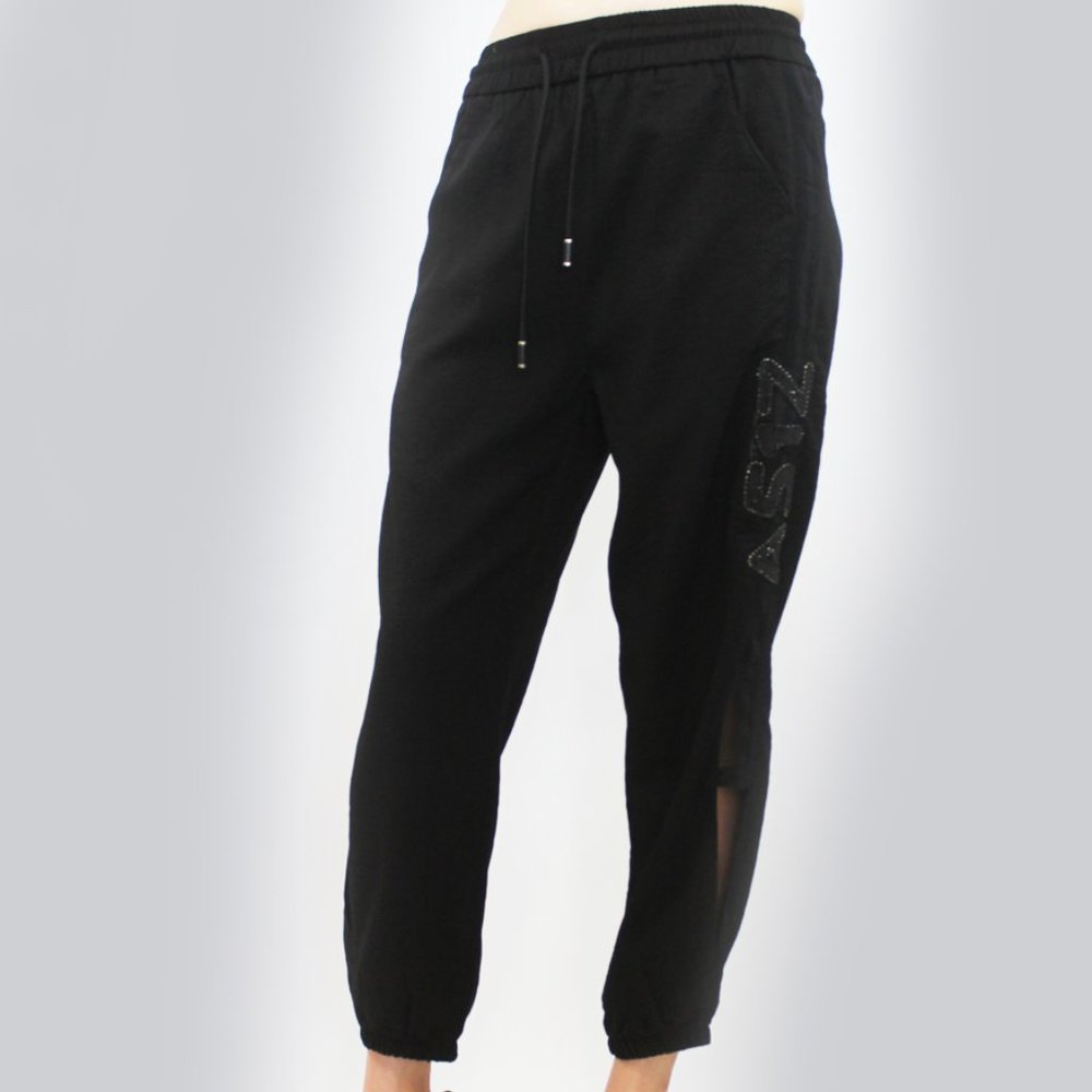 Rhinestone A51Z  Jogger Pants SP-8819